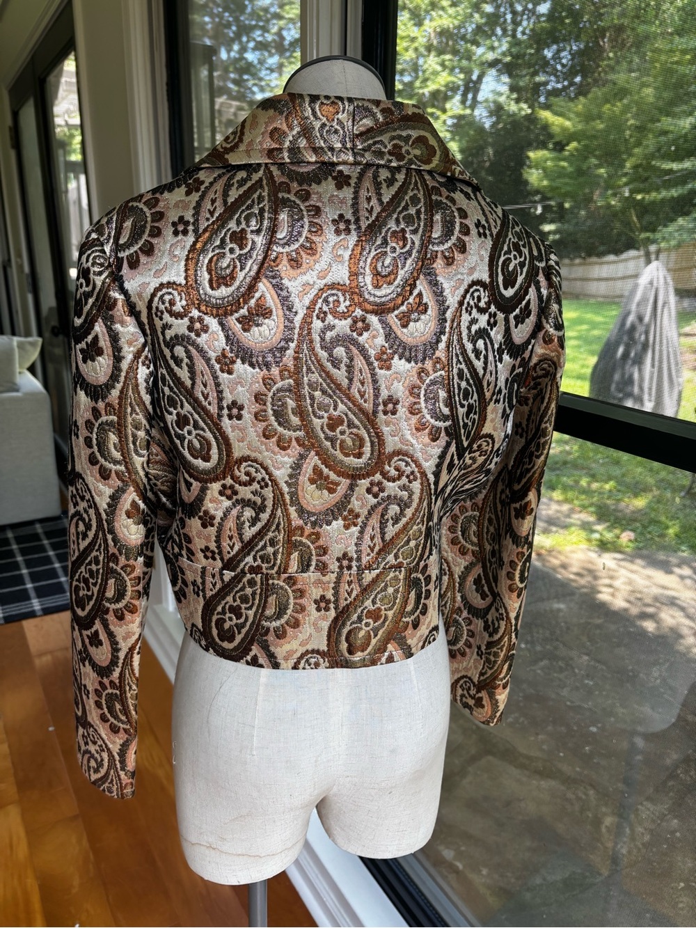 1960s KENT ORIGINALS JEWELED PAISLEY JACKET - Picture 5 of 7